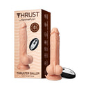 FemmeFunn Thruster Baller Dildo Nude with packaging and remote control for G-Spot stimulation.
