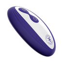 FemmeFunn Thruster Baller Dark Purple, a sleek toy designed for customizable vibration and advanced thrusting motion.