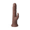 FemmeFunn Thruster Rabbit Brown realistic silicone rabbit vibrator with thrusting and clitoral stimulation features.