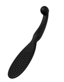 Temptasia Governess Paddle Black: dual-ended paddle for controlled impact and sensory versatility.