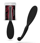 Temptasia Governess Paddle Black dual-ended accessory with textured grip and sleek design for controlled impact.