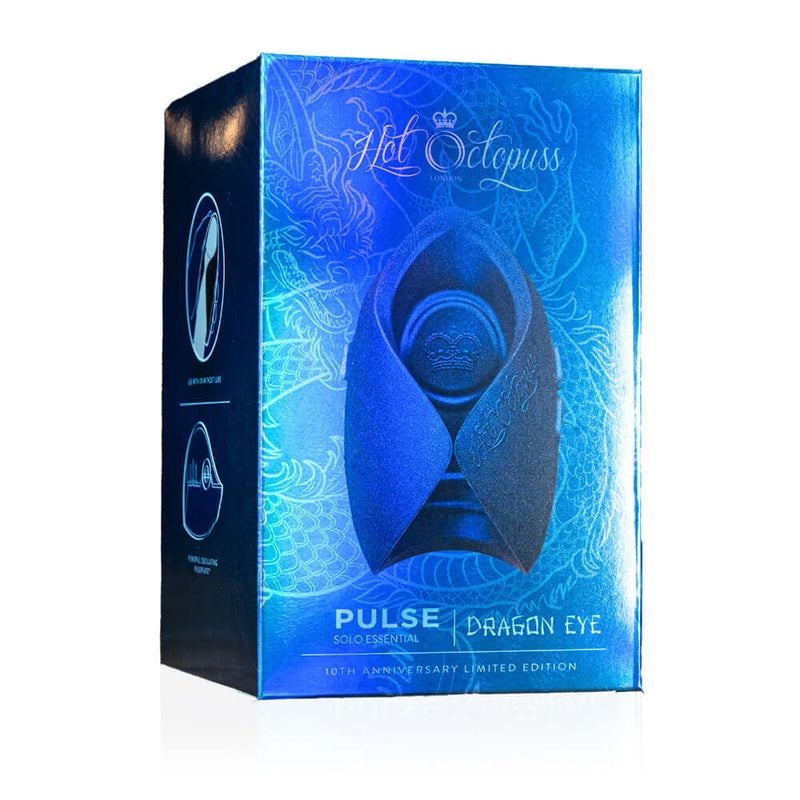 Hot Octopuss Pulse Dragon Eye 10th Anniversary Limited Edition box displaying stunning iridescent design.