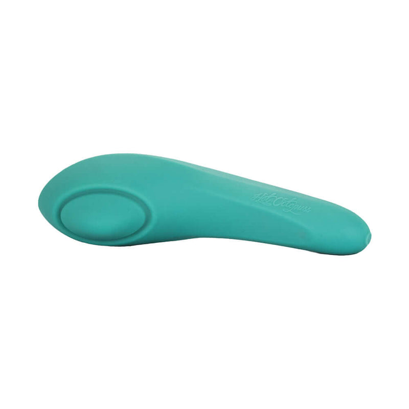 Hot Octopuss Pulse Queen Vibrator in teal color, showcasing its sleek design and powerful functionality.
