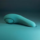 Hot Octopuss Pulse Queen Vibrator in teal, showcasing its ergonomic design and innovative features.