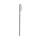 Tantus Vow Woven Fabric Cane Onyx with a sleek design and diamond-patterned grip for refined pleasure.