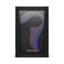 LELO Enigma Wave Suction Dual Stimulator Cyber Purple packaging with sleek design and vibrant colors