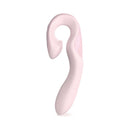 Zini Roae Pleasure Vibrator Pink showcasing an ergonomic design for triple stimulation of clitoris, G-spot, and A-spot.