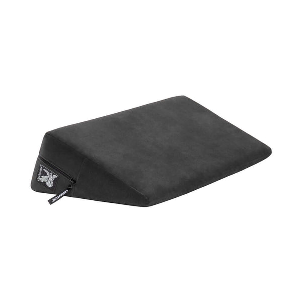 Liberator Wedge Sex Pillow Black, a supportive and stylish sex pillow designed for enhanced intimacy.