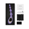 LELO SORAYA Anal Beads Purple in elegant packaging with accessories for intimate exploration.