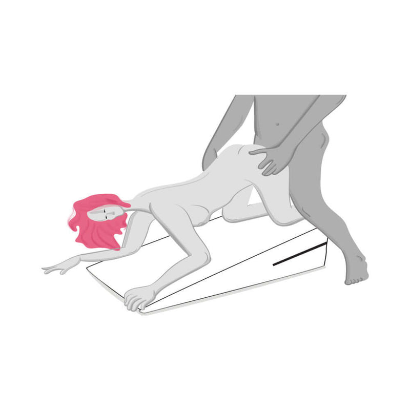 Liberator Ramp Sex Positioning Pillow Original Black enhancing intimacy with diverse positions