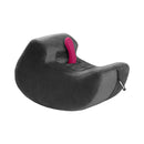 Liberator Pulse Sex Toy Mount Microfiber Black designed for comfort and enhanced pleasure during intimate play.