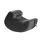 Liberator Pulse Sex Toy Mount Microfiber Black on a white background, showcasing its ergonomic design and soft texture.