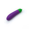 Emojibator Eggplant Vibrator USB in playful eggplant design for pleasure and fun.