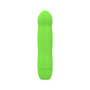 B Swish Bdesired Infinite Deluxe Vibrator Paradise Green in vibrant tropical green silicone finish.