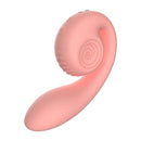 SVibe Snail Gizi Dual G-spot Stimulator Peachy Pink design featuring its unique, ergonomic shape.