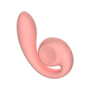 SVibe Snail Gizi Dual G-spot Stimulator Peachy Pink with ergonomic design and advanced dual-stimulation features.