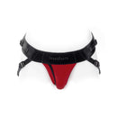 SpareParts Joque Underwear Harness Red Size A Nylon with black straps and low-profile design