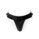 SpareParts Theo Harness Black Size A Nylon displayed on a mannequin, offering a sleek and modern design.