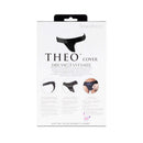 SpareParts Theo Harness Black Size A Nylon packaging with product details and features listed.