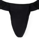SpareParts Deuce Cover Underwear Harness Black Size A Nylon close-up of harness pouch design