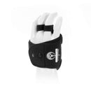 SpareParts La Palma Harness Glove Only Black Left Size XS S on a display hand, showcasing its design and comfort features.