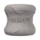 Shaft Model H Silicone Ball Stretcher Gray displayed in a minimalist design, soft FlexiSkin silicone material.