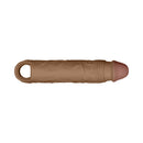 Shaft Model F Realistic Penis Sheath Oak Size 1 lifelike extension sleeve in natural oak tone.