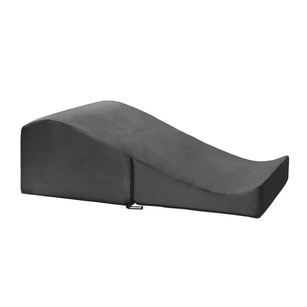 Liberator Flip Ramp Sex Positioning Pillow Black designed for enhancing intimacy and exploring various sex positions.