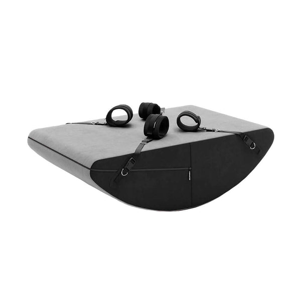 Liberator Scoop Rocker Valkyrie Edition with Cuffs Grey showcasing the grey microvelvet surface and cuffs.