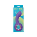 Luv Inc Av23 Arched Ring Vibe Purple on display, featuring its sleek design and arched shape for G-spot stimulation.