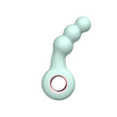 Luv Inc Br15 Beaded Ring G-Spot Vibrator Green featuring a beaded design for targeted stimulation.