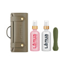 La Nua Gift Bag 2 Ultra Bullet with Toy Cleaner and Lube set featuring a bullet vibrator and cleaners.