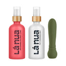 La Nua Gift Bag 3 Ultra Bullet with Toy Cleaner and Watermelon Mint Lube products in elegant packaging.