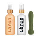 La Nua Gift Bag 4 Ultra Bullet with Toy Cleaner and Honey Vanilla Lube products in elegant packaging.