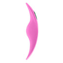 FemmeFunn Unda Panty Vibrator Pink side view showcasing its ergonomic design and soft silicone material.