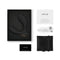 LELO HUGO 2 Prostate Massager Black in packaging with accessories including USB charger and registration card.