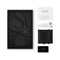 LELO HUGO 2 Prostate Massager with Remote Black in packaging with accessories including a USB charging cable.