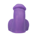 Tantus On The Go Silicone Packer Amethyst, purple silicone packer with realistic design and smooth texture.