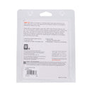 Tantus On The Go Silicone Packer Amethyst packaging back with product details and care instructions.