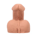 Tantus On The Go Silicone Packer Honey, hyper-realistic silicone packer with smooth texture and grip for comfort.