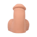 Tantus On The Go Silicone Packer Honey with realistic detailing and soft silicone for comfortable wear.