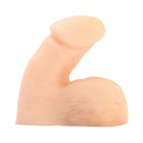 Tantus On The Go Silicone Packer Cream - realistic silicone packer designed for comfort and discreet everyday wear.