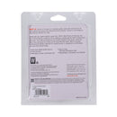 Tantus On The Go Silicone Packer Cream packaging back view with product details and features.