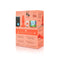 b-Vibe Rimming 2 Rotating and Vibrating Remote Control Plug Orange packaging with USB charger and remote control.