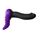 Banana Pants Luvgrind Strap-On Grinder Cushion Purple, a versatile silicone pleasure accessory for enhanced stimulation.