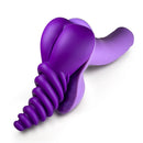 Banana Pants Luvgrind Strap-On Grinder Cushion Purple, a silicone hybrid pleasure accessory for stimulation and solo play.
