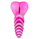 Banana Pants Luvgrind Pink Swirl Grinder Cushion, heart-shaped silicone toy in playful pink swirl design.