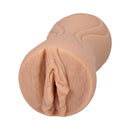 Signature Strokers Kylie Rocket Pocket Pussy Vanilla close-up view of lifelike stroker molded from adult star.
