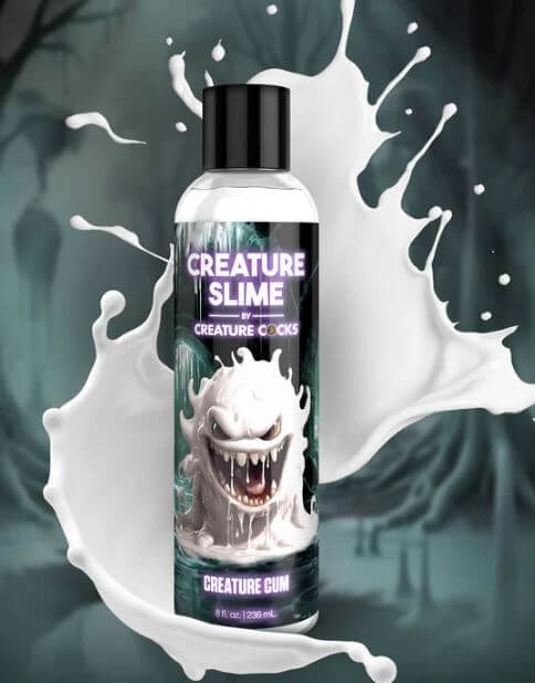 CREATURE COCKS CREATURE SLIME UNSCENTED CREATURE CUM LUBE 8OZ-3