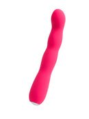 Vedo Quiver Plus Rechargeable G-Spot Vibe Pink featuring a flexible shaft and bulbous head for targeted stimulation.